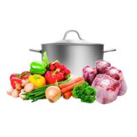 Caldo sabor rabo buey