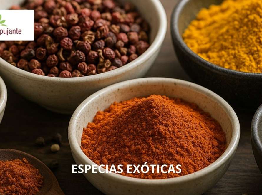 especias exóticas