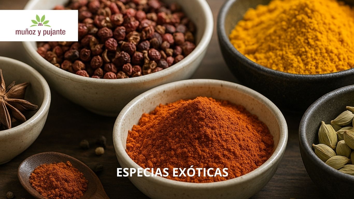 especias exóticas