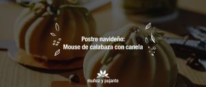 Receta Mouse de Calabaza con canela